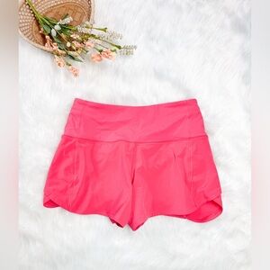 Lululemon Speed Up Shorts Pink Size 2